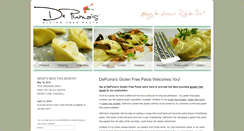 Desktop Screenshot of depumaspasta.com